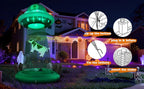 ZPISF UFO Inflatable - 001 10-Foot Halloween UFO & Cow Inflatable – 10 FT UFO Abduction – product detail