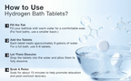 Hydrogen Bath Tablets, 90-Count