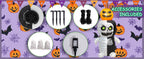 SHDEJTG 5-Foot Halloween Pumpkin & Zombie Inflatable – WHITE – product detail