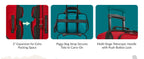 U.S. Traveler US5600O Softside Luggage Set – 21"/14", Orange – Orange / 21"/14" – product detail