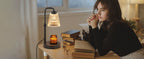 GODONLIF Adjustable Candle Warmer Lamp, Black