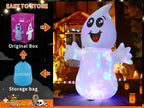 GOOSH 5-Foot Halloween Ghost Inflatable – White – product detail