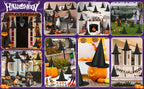 Helimoto 12-Piece Hanging Halloween Witch Hat Set – Black – product detail