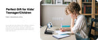 TechGlow Bluetooth Speaker Phone Stand, Black