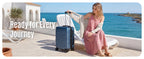 LIGHT FLIGHT LF4105006 Carry-On Suitcase – 20 Inch, Blue – Blue / 20 Inch – product detail