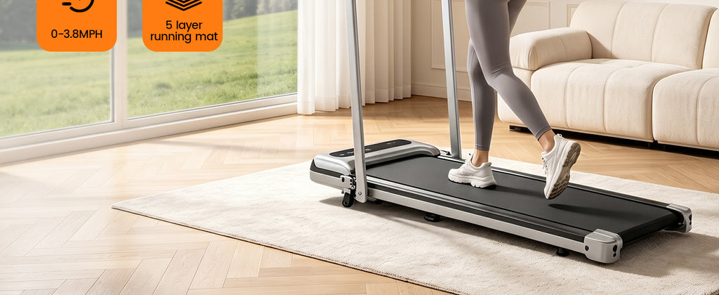 ICYLOOT Walking Treadmill – Sliver – product detail