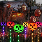 Homeleo HLD578 6-Pack Color-Changing Solar Pumpkin Path Lights – Multicolor Pumpkin – product detail