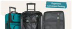 U.S. Traveler US5600O Softside Luggage Set – 21"/14", Orange – Orange / 21"/14" – product detail