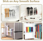 Colormz Clear Acrylic Cabinet-Door Straw Organizer