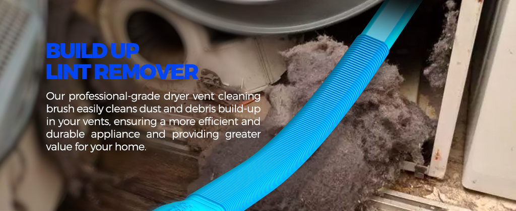 Holikme Dryer Lint Vacuum Attachment Kit, Blue