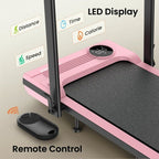 ANCHEER Portable Folding Walking Pad 300lb, 7.5 MPH Under Desk Treadmill with Remote Control & LED Display,2 in 1 Walking Pad Treadmill for Home/Offic · 2