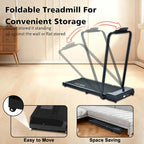 OVER SELF 2-in-1 Foldable Treadmill - 2in1 Walk/Roll, Remote Control, Adjustable Incline, Low Noise, Portable Compact Design, Indoor Exercise Home Gym Cardio Equipment, Caminadora, DealsForYouDays · 5