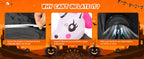 COMIN 69286 5-Foot Halloween Skeleton Unicorn Inflatable – Pink – product detail