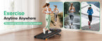 Rayspace D1 Under-Desk Walking Treadmill – Black – product detail