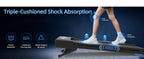 TRAILVIBER Under-Desk Walking Treadmill – Blue – product detail