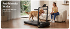 YPOO M4138L Walking Treadmill – Dark Black – product detail