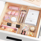 Vtopmart Clear Drawer Organizer Trays, 25-Pack