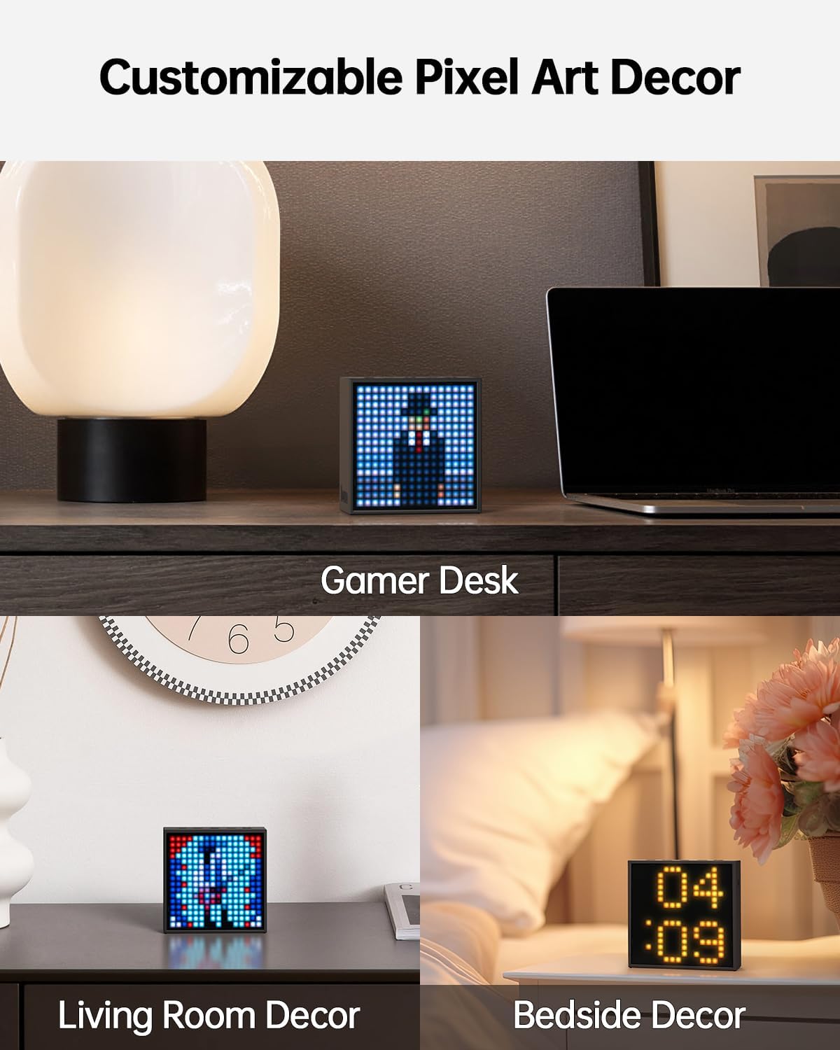 Divoom TimeBox Evo Pixel-Art Bluetooth Speaker