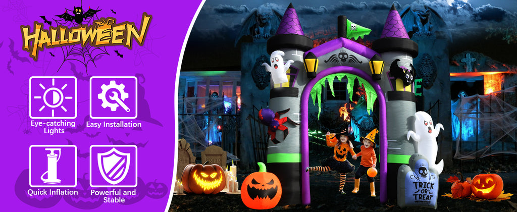 Beinhome Holiday Inflatables 12.5-Foot Halloween Inflatable – Multicolor – product detail