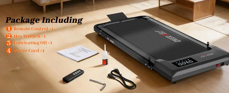 OVER SELF 2-in-1 Foldable Treadmill - 2in1 Walk/Roll, Remote Control, Adjustable Incline, Low Noise, Portable Compact Design, Indoor Exercise Home Gym Cardio Equipment, Caminadora, DealsForYouDays · 21