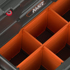 KLEIN TOOLS 54890MB MODbox 3-Drawer Rolling Tool Box – Three Drawer Rolling Toolbox, Orange – Three Drawer Rolling Toolbox / Orange – product detail