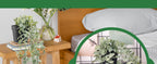 Der Rose Faux Hanging Eucalyptus in Pot, 24 in