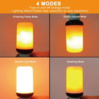 Bitrue 4-Pack E26 LED Flame-Effect Light Bulbs – 4 Pack – product detail
