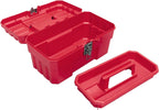 Akro-Mils 14-Inch ProBox Tool Box with Removable Tray, Black or Red