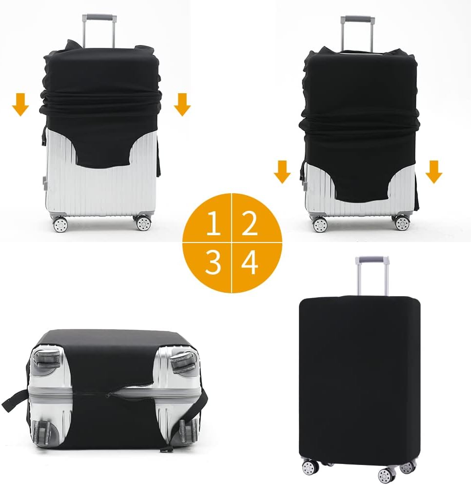 TRAVELKIN more than travel XL Luggage Cover – XL, Black – Black / XL – product detail
