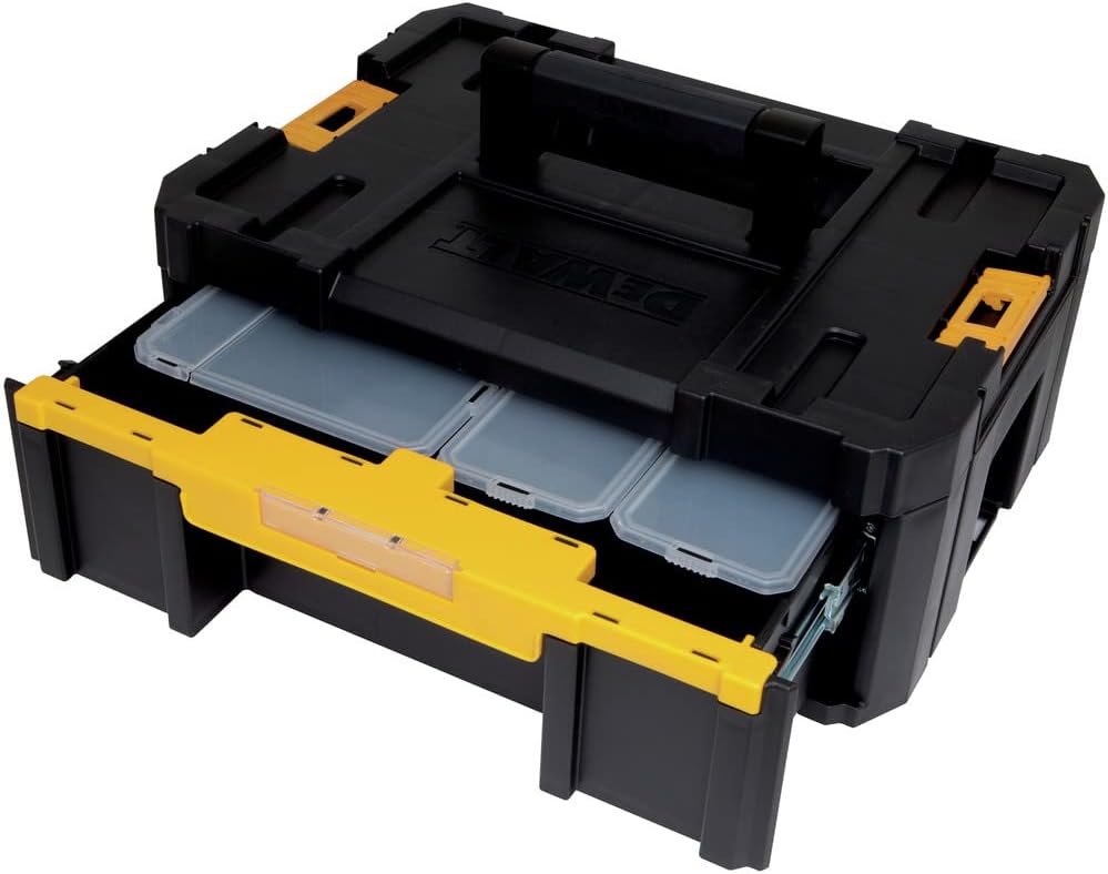 DEWALT DWST17803 TSTAK III Deep-Drawer Tool Organizer – One Size (Single Pack), Black – One Size (Single Pack) / Black – product detail