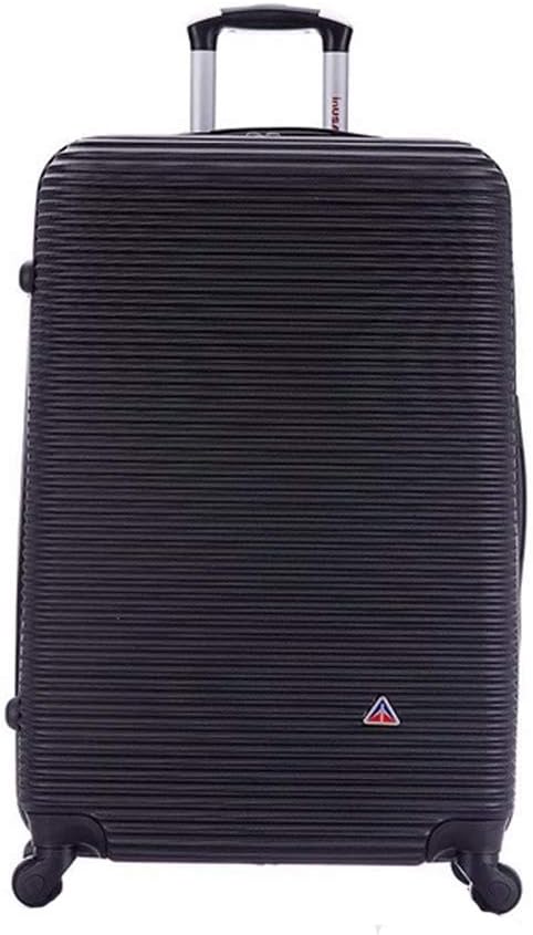 InUSA IUROY00L-BLK Hardside Suitcase – 28 Inch (L), Black – Black / 28 Inch (L) – product detail