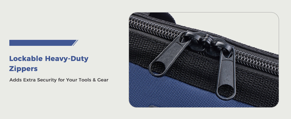 Amento AM-08367425 22-Pocket Oxford Tool Bag – 16 Inch, Blue – Blue / 16 Inch – product detail