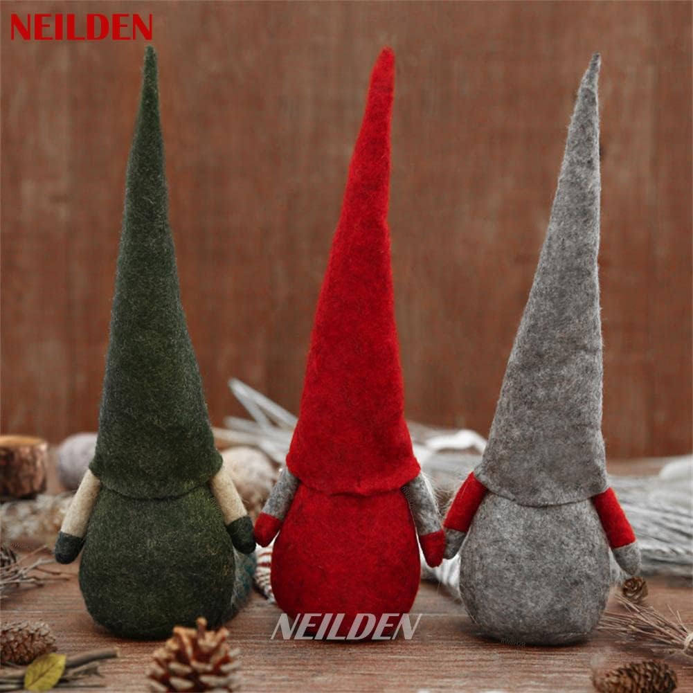 BWFY Long-Leg Christmas Decorative Dolls, Set of 3