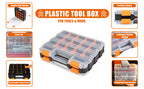 Jack Boss ASG322-2-O 2-Pack Double-Sided Parts Organizer Boxes – 2 PACK, Orange – Orange / 2 PACK – product detail