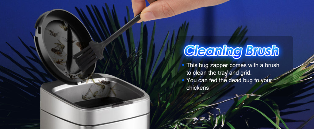 GOOTOP Plug-In Electric Bug Zapper, Black