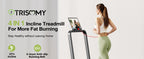 Trisomy SD-380F Under-Desk Walking Treadmill – Silver – product detail