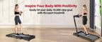 Hccsport SOUTIEN-1 Under-Desk Walking Treadmill – Remote Control&Removable Tray – product detail