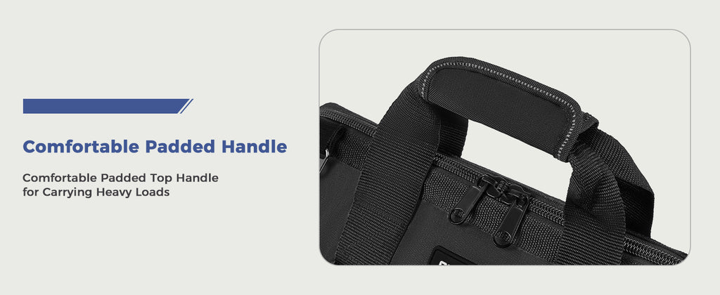 Amento 22-Pocket Oxford Tool Bag, 16 or 18 Inch