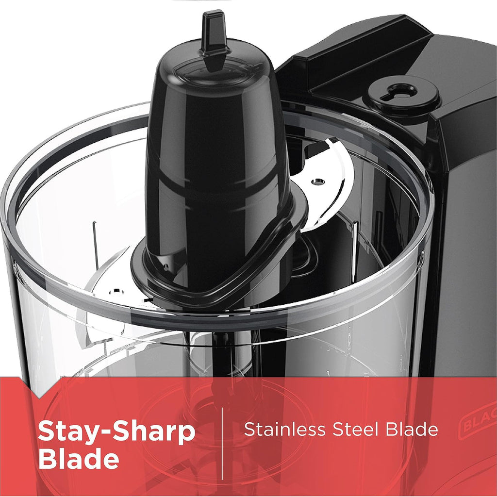 BLACK+DECKER One-Touch Food Chopper, 1.5 Cup