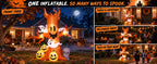 IHGYT HY-QQ26016 8-Foot Halloween Ghost Tree & Pumpkin & Tombstone Inflatable – Ghost Tree – product detail