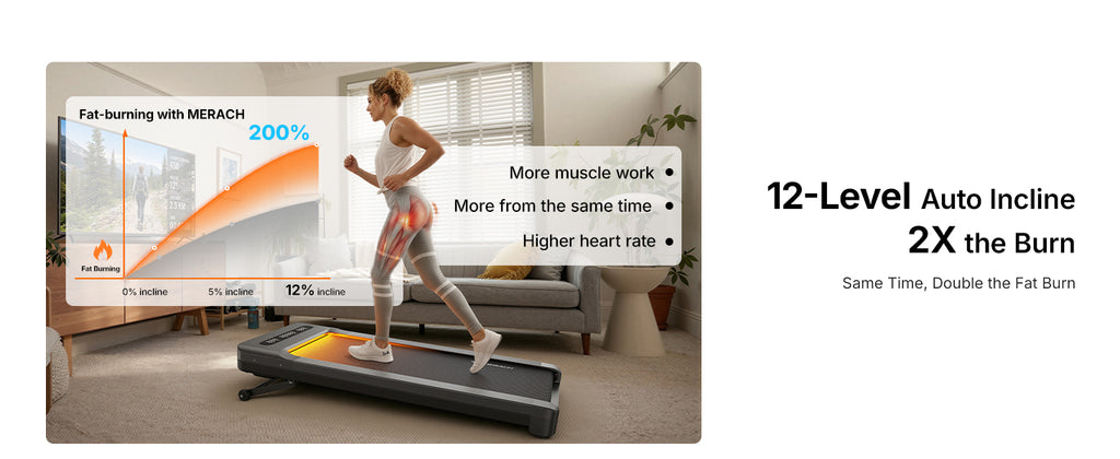 MERACH Under-Desk Walking Treadmill – Silver – product detail