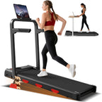 LONTEK Walking Treadmill – Ivory Black