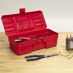 Akro-Mils 9912 12-Inch ProBox Plastic Tool Box – 1 Pack, Red – 1 Pack / Red – product detail