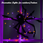 Lomotech 2-Pack 66-Foot 200-LED Solar Halloween String Lights – Orange&Purple – product detail