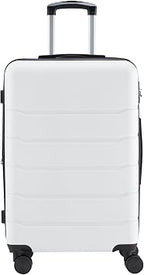 NEWBULIG 2LG-24WT Suitcase – 24 Inch, White