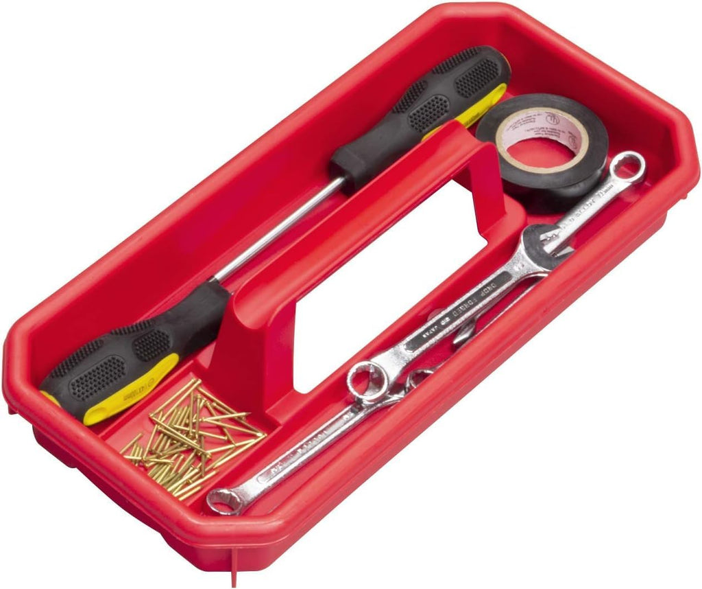 Akro-Mils 14-Inch ProBox Tool Box with Removable Tray, Black or Red