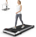OLIXIS Under-Desk Walking Treadmill – no handle, Silver
