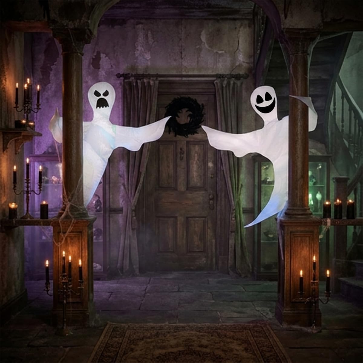 Anditoy YLBS 2-Pack 53-Inch Bendable Hanging Ghost Decorations – product detail
