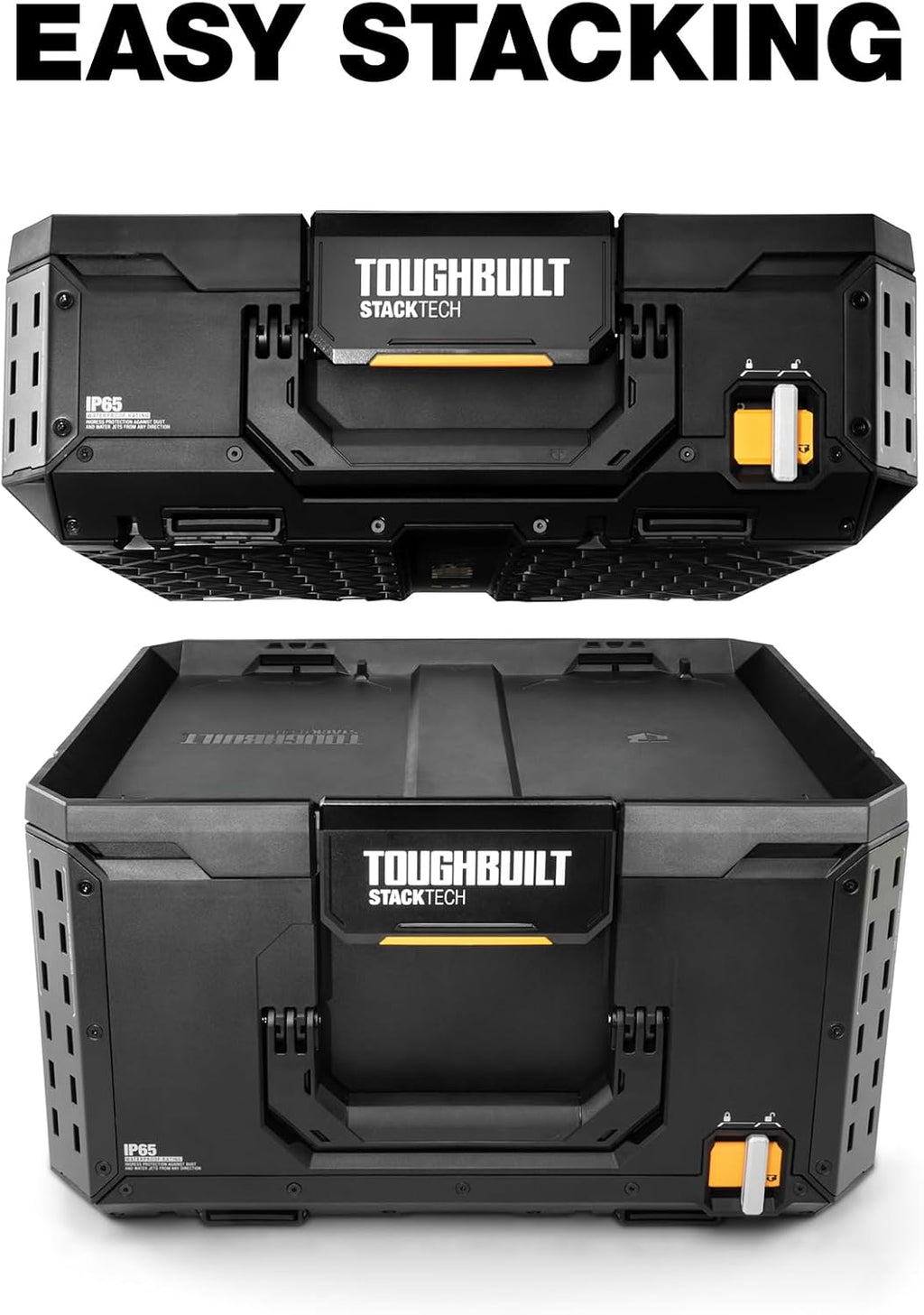 ToughBuilt TB-B1-D-70-3 StackTech XL 3-Drawer Tool Box – 3 Drawer, Black – 3 Drawer / Black – product detail