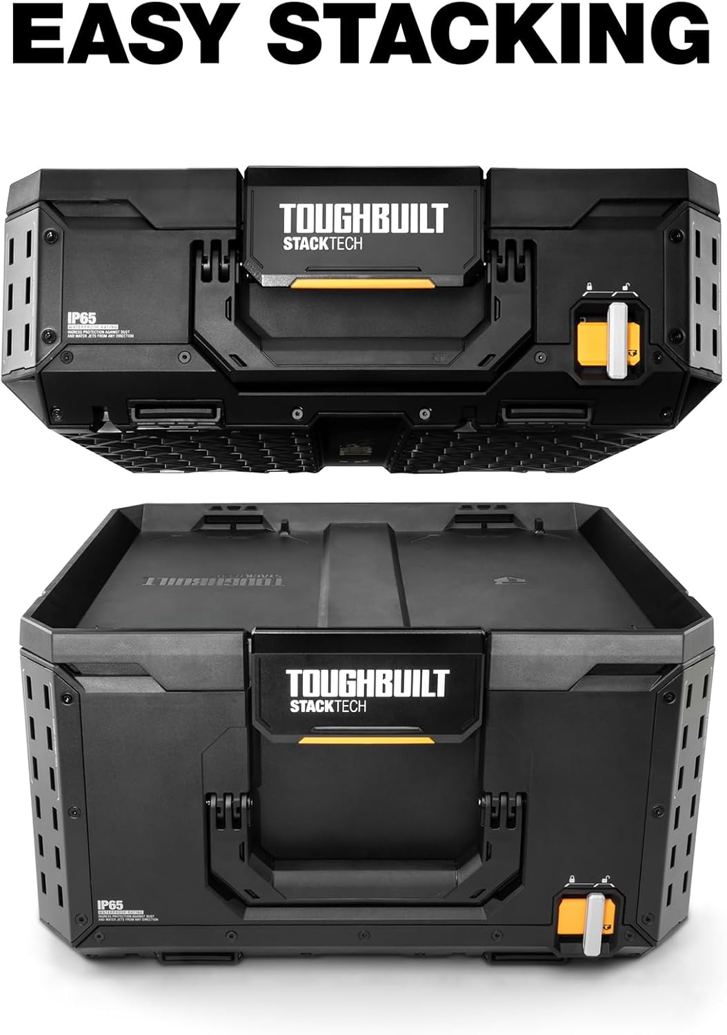 ToughBuilt TB-B1-D-70-3 StackTech XL 3-Drawer Tool Box – 3 Drawer, Black – 3 Drawer / Black – product detail
